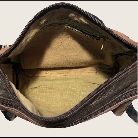 ✨ VINTAGE WOMEN’s LEATHER SHOULDER MINI BAG - Picture 4 of 4